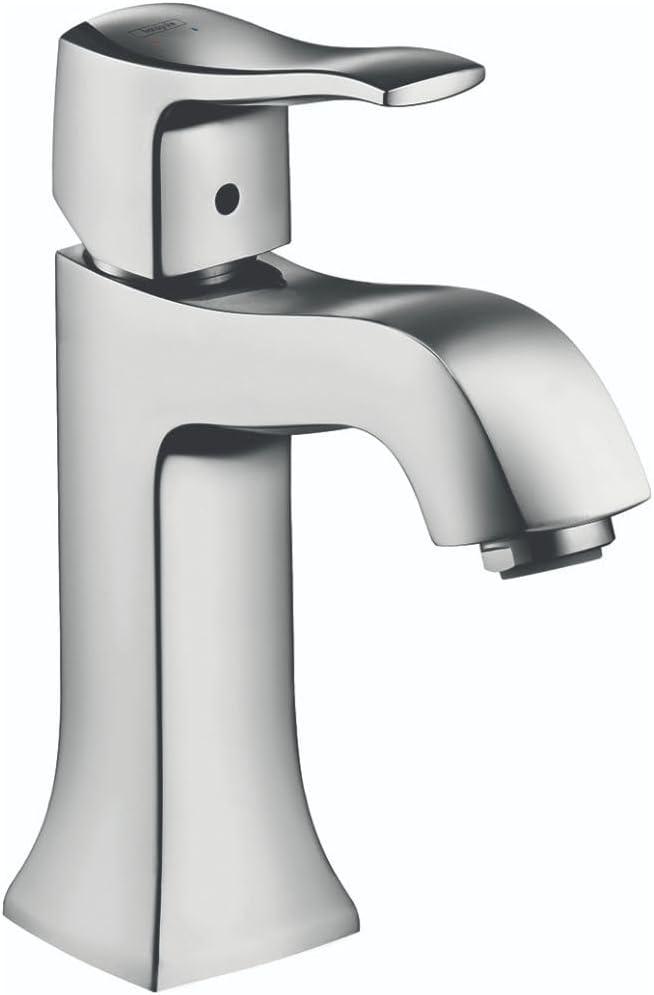 Metris C Single Hole Bathroom Faucet with Drain Assembly