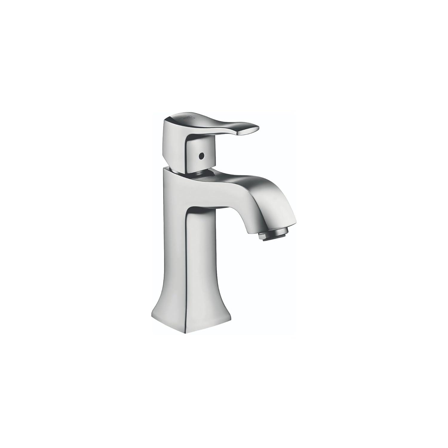Metris C Single Hole Bathroom Faucet with Drain Assembly