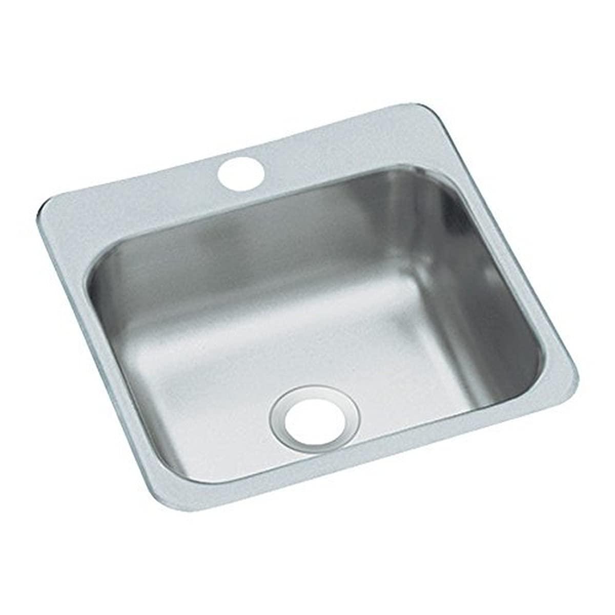15'' L Single Bowl Stainless Steel Kitchen Sink