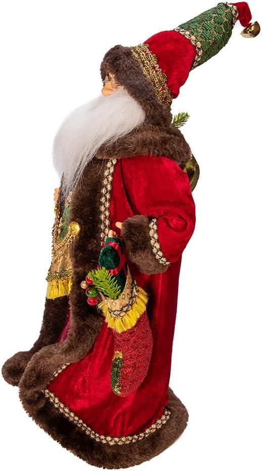 Kurt Adler 18" Kringle Klaus Elegant Santa