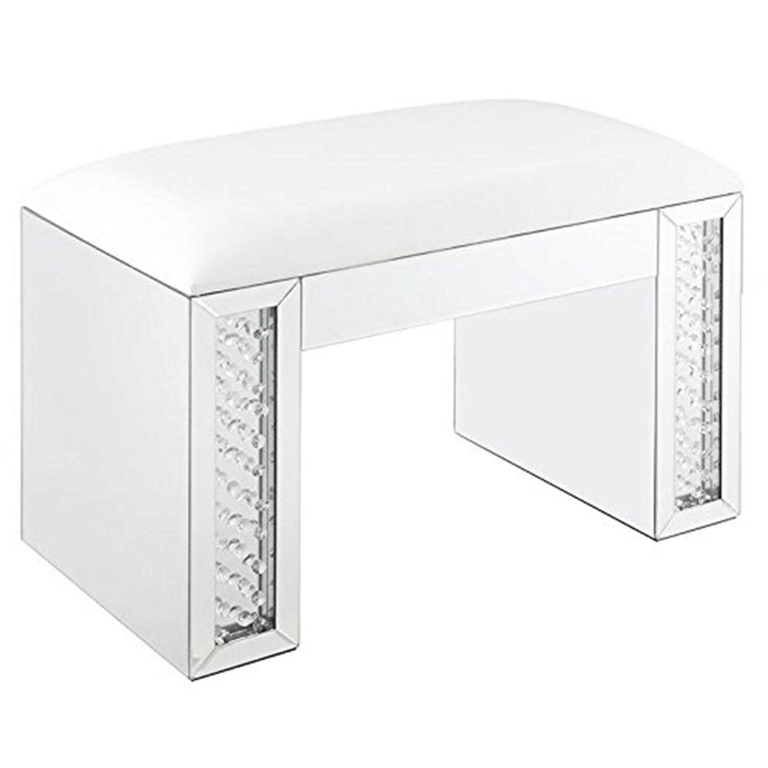 Everly Quinn Manufactured Wood Accent Stool