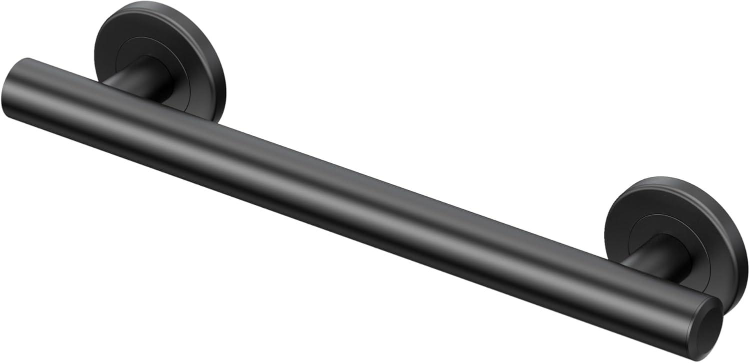 Latitude II Stainless Steel Wall Mount Grab Bar | ADA Compliant Safety Bar For Bathroom