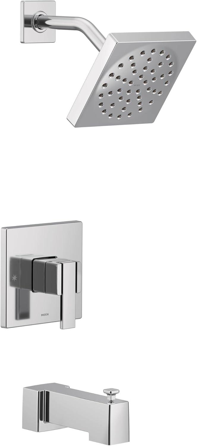 90 Degree M-CORE 3-Series 1-Handle Tub And Shower Trim Kit, Valve Required