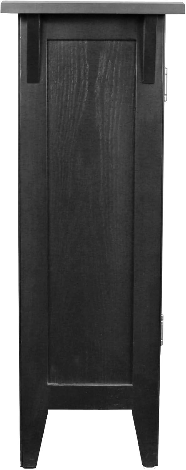 Mission Solid + Manufactured Wood Foyer Hall Cabinet Stand