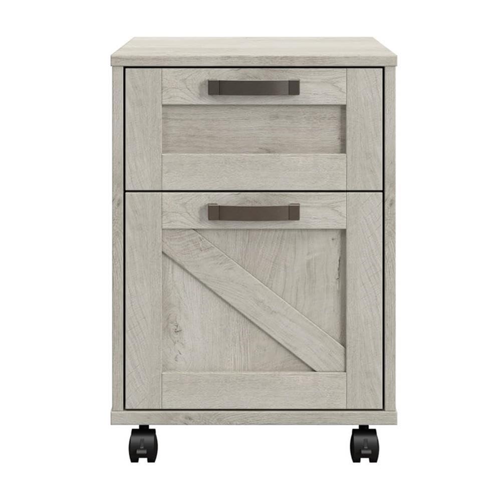 Cowden 16"W 2 -Drawer Mobile Vertical Filing Cabinet