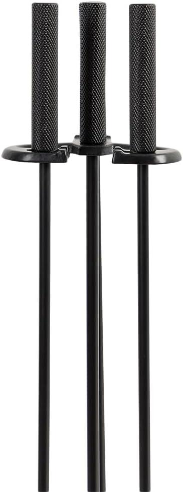 Modern Ember Modern Ember Harper Fireplace Tool Set - Includes Brush, Shovel, Fire Poker and Stand - Steel