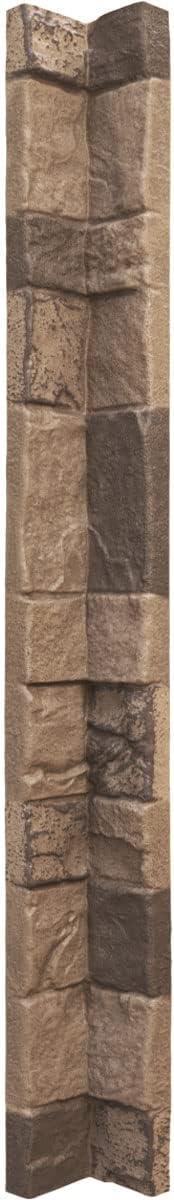 Ekena Millwork Universal Inside Corner for EverStone Faux Stone Siding Panels