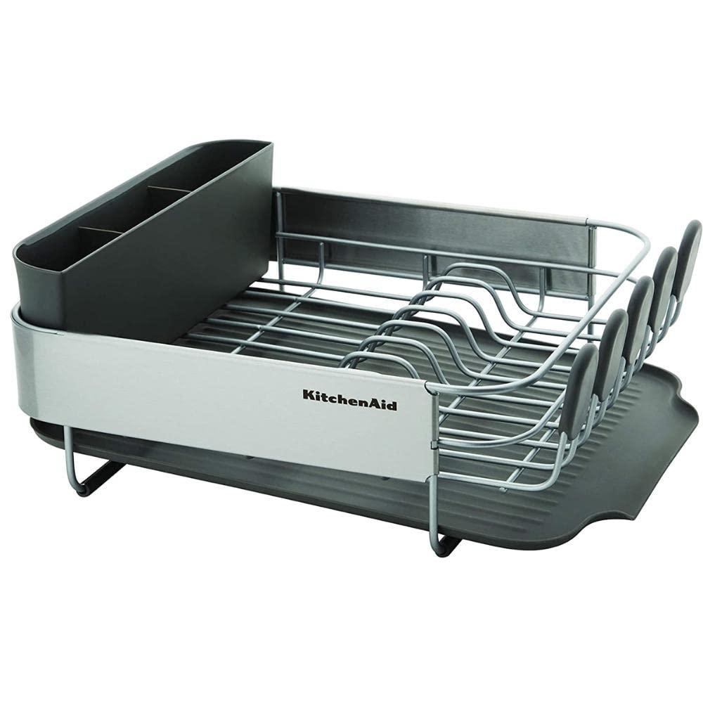 KitchenAid® Compact Stainless Steel Dish Rack, 16.06-Inch