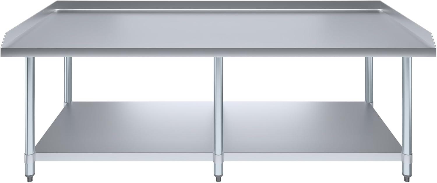 Stainless Steel Equipment Stand - Heavy Duty, Commercial Grade, with Undershelf, NSF Certified