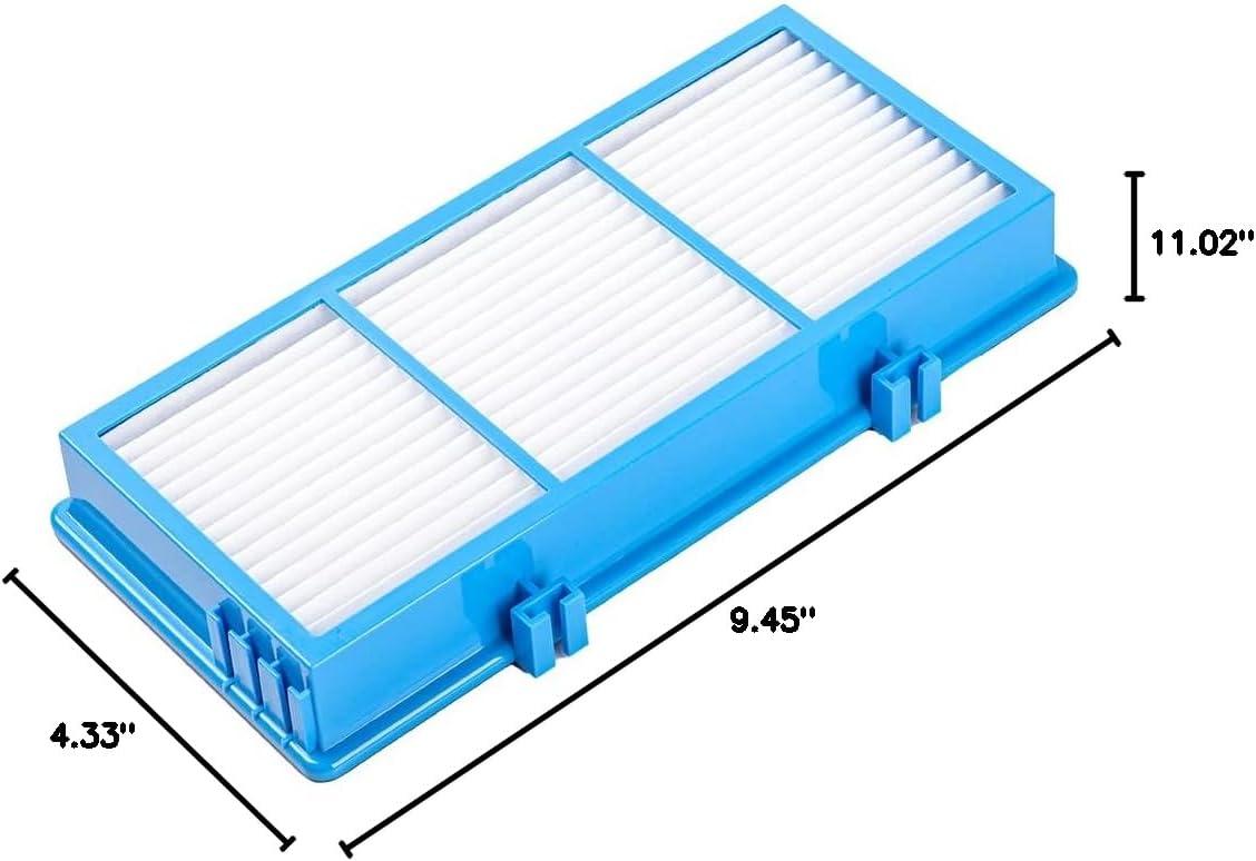 4 HEPA Filters + 8 Carbon Booster Filters for Holmes AER1 Type Total Air Filter Replacement Filters for HAPF30AT and HAP242-NUC