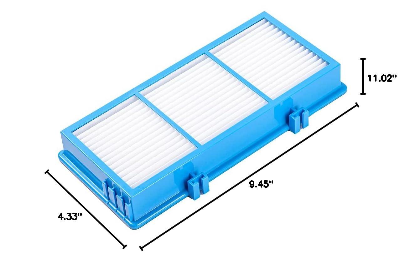 4 HEPA Filters + 8 Carbon Booster Filters for Holmes AER1 Type Total Air Filter Replacement Filters for HAPF30AT and HAP242-NUC