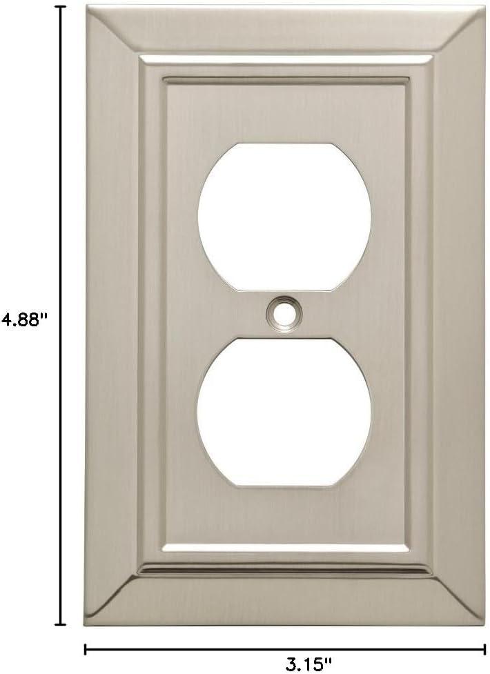 Classic Architecture 1-Gang Duplex Outlet Wall Plate