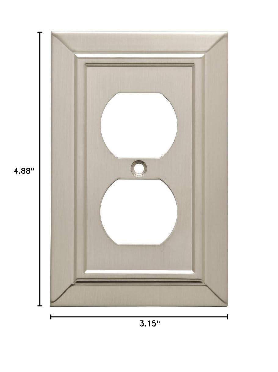 Classic Architecture 1-Gang Duplex Outlet Wall Plate