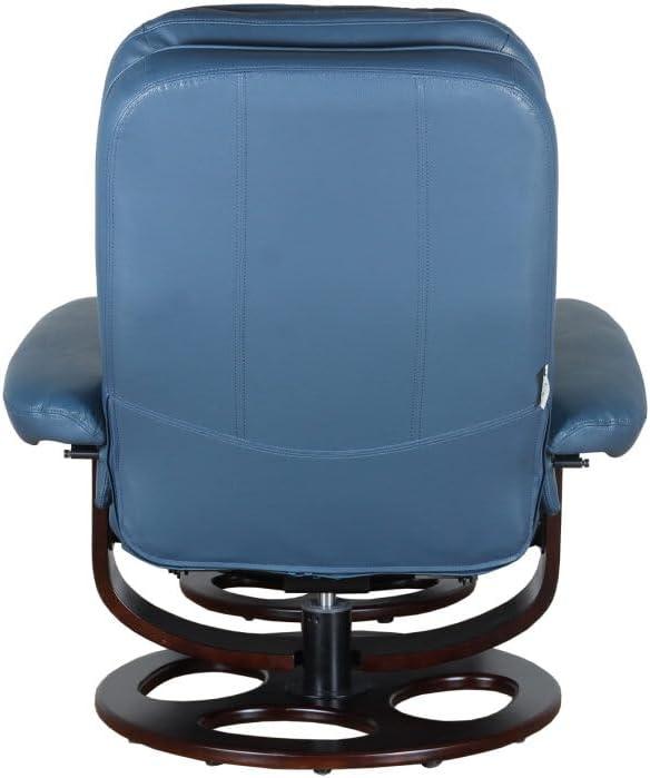 Barcalounger Jacque Swivel Pedestal Recliner w/Ottoman