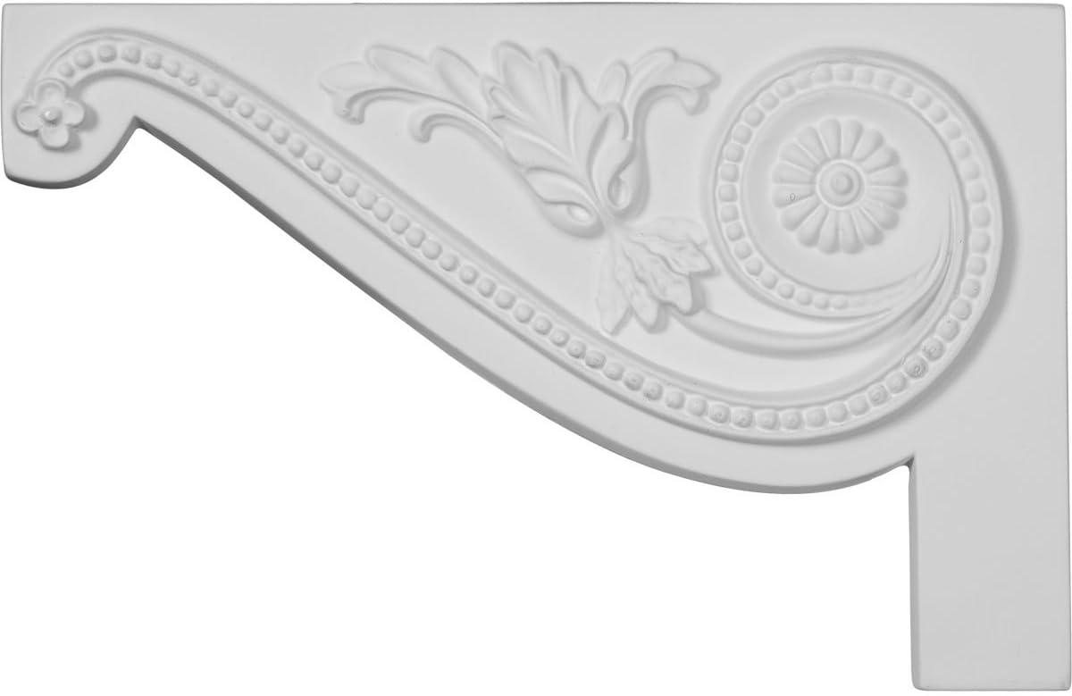 Ekena Millwork Large Pearl Stair Bracket, Left