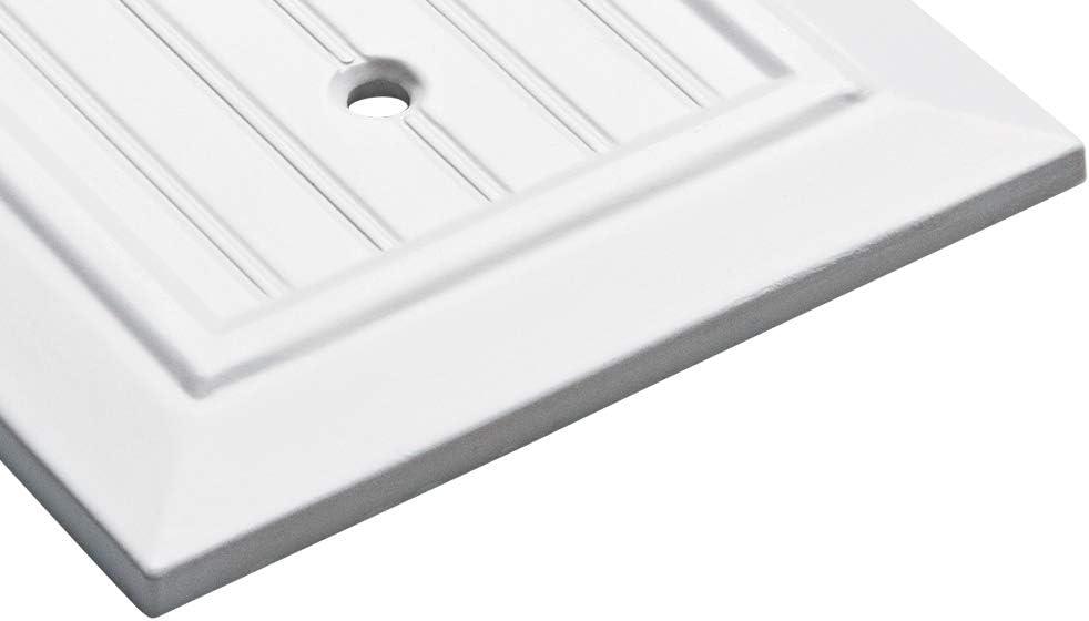 Franklin Brass Classic Beadboard 1-Gang Toggle Light Switch Wall Plate