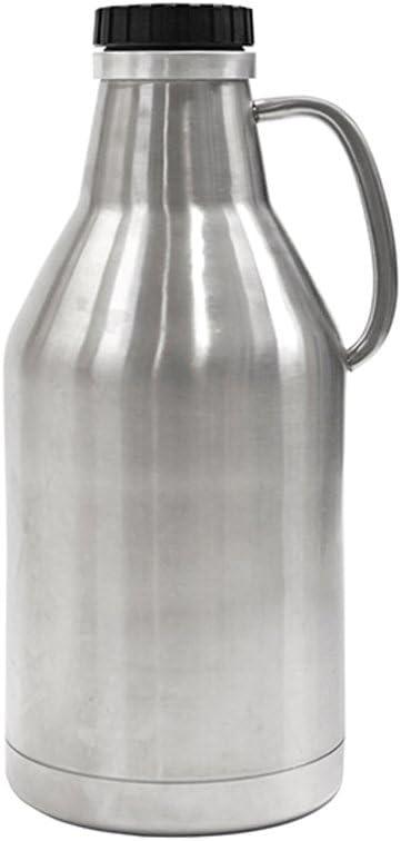 Ultimate Growler 64 oz. Stainless Steel with Vacuum Jacket and Screw Top