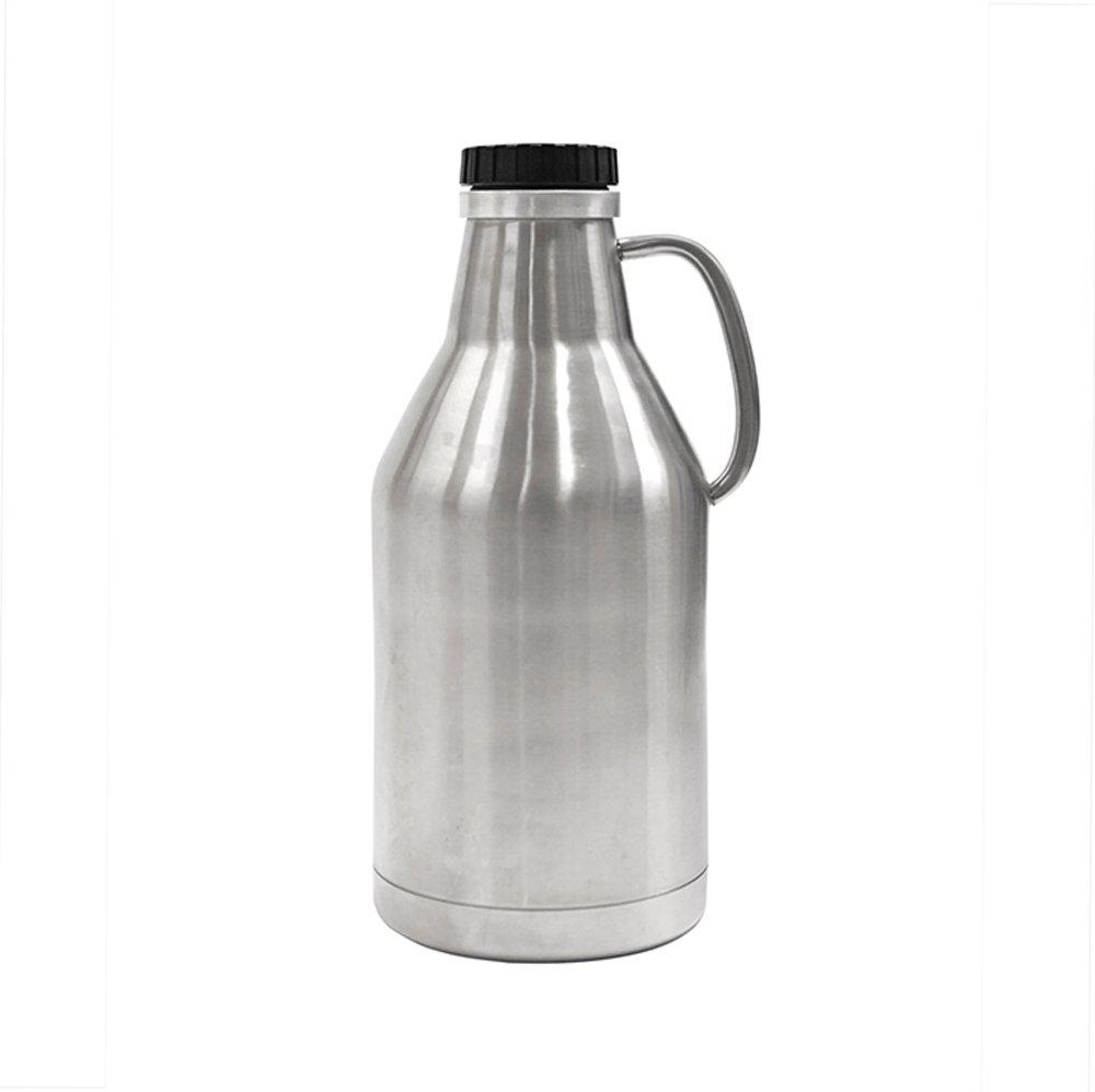 Ultimate Growler 64 oz. Stainless Steel with Vacuum Jacket and Screw Top