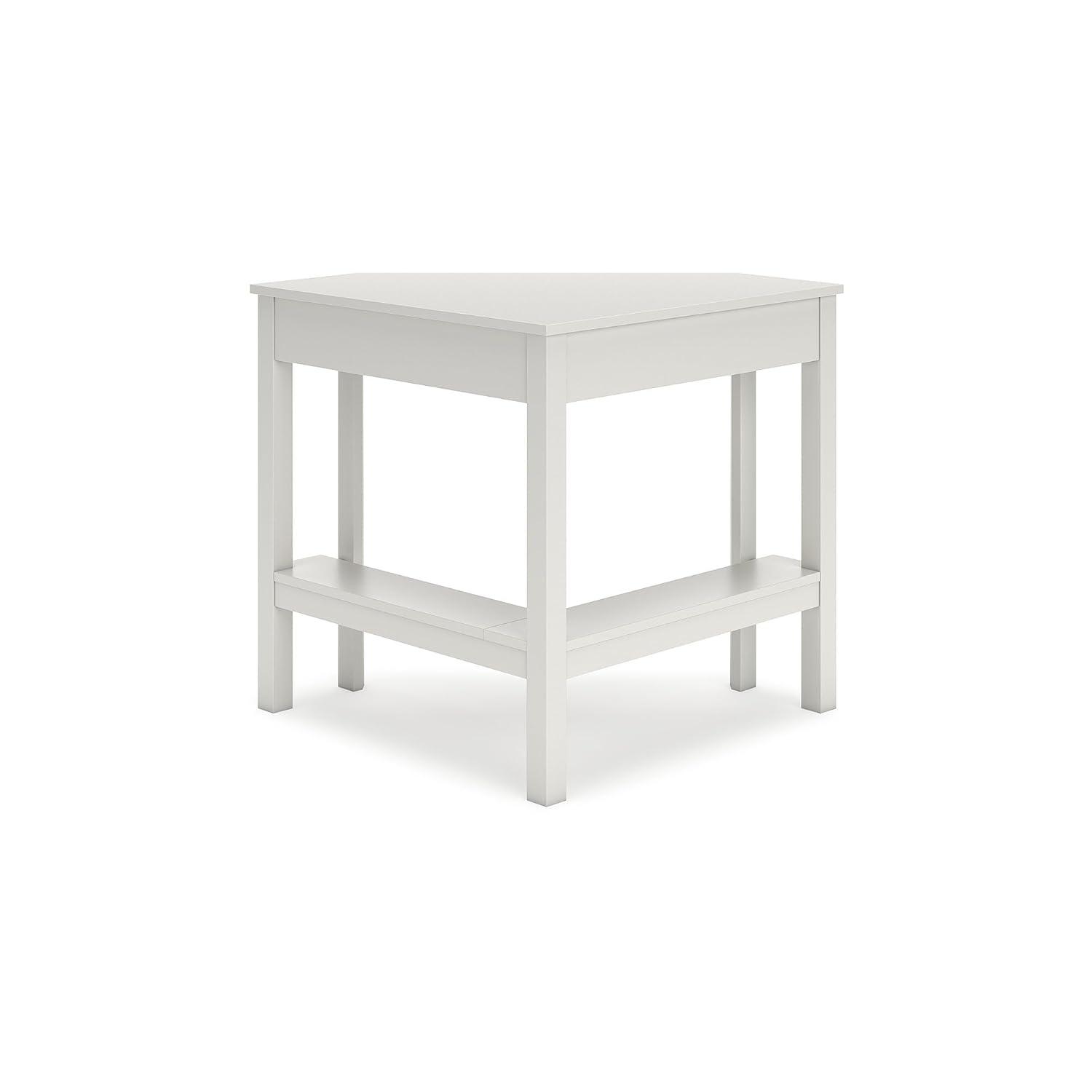 Keyiona Corner Solid Wood Base Writing Desk