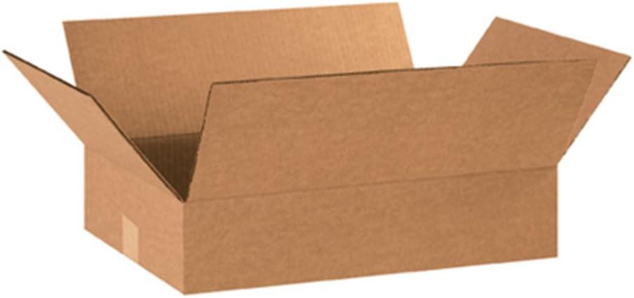 HYYYYH 18 x 12 x 4 Corrugated Cardboard Boxes, Flat 18"L x 12"W x 4"H, Pack of 25 | Shipping, Packaging, Moving, Storage Box for Home or Business, Strong Wholesale Bulk Boxes