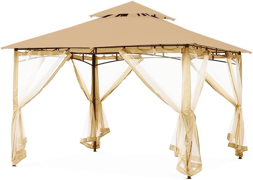 Garden Winds Replacement Canopy Top Cover Compatible with The MasterCanopy 8' x 8' Gazebo - RipLock 350