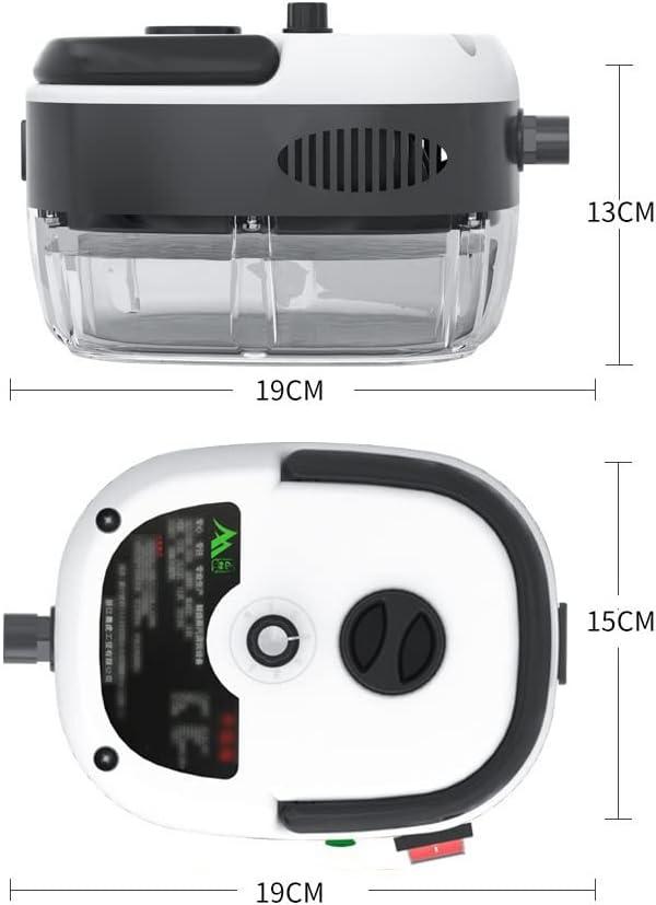 Handheld Pressurized Steam Cleaner,2500W Handheld High Temp Portable Cleaning Machine, Cleaning for Couch, Auto, Floor and More