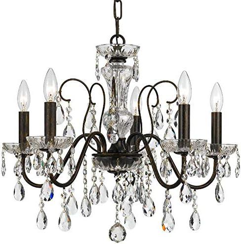 Crystorama Lighting Butler 5 - Light Chandelier in  English Bronze