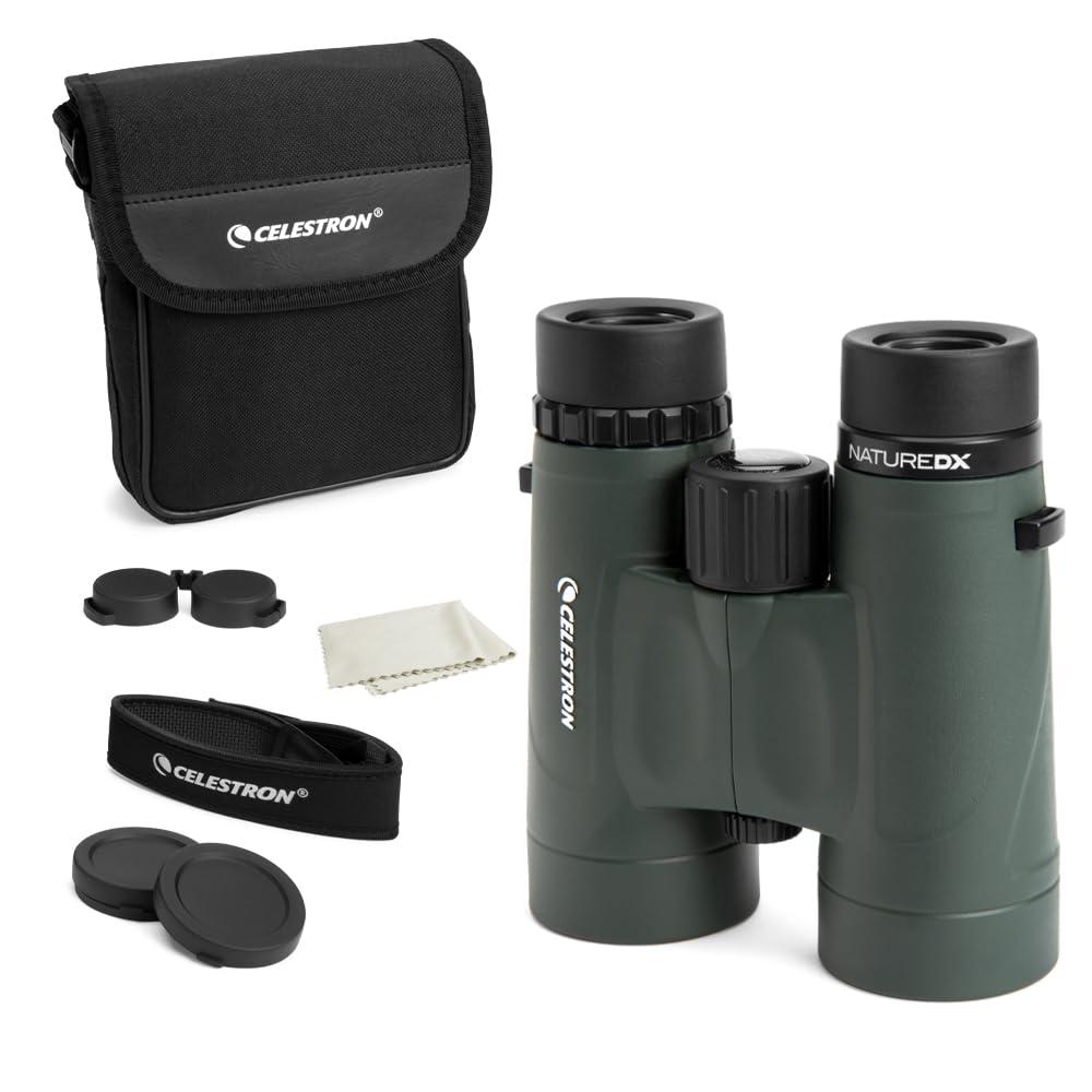 Green Polycarbonate 10x42 Waterproof Nature Binoculars