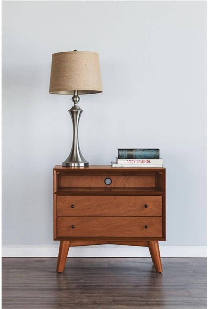 Williams 2-Drawer Nightstand with Shelf