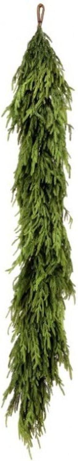 Natural Touch Norfolk Pine Artificial Winter Garland 72in x 16in