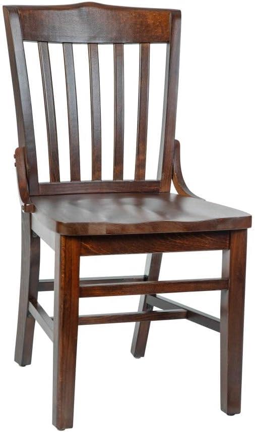 Flash Furniture HERCULES Series Finished School House Back Wooden Restaurant Chair