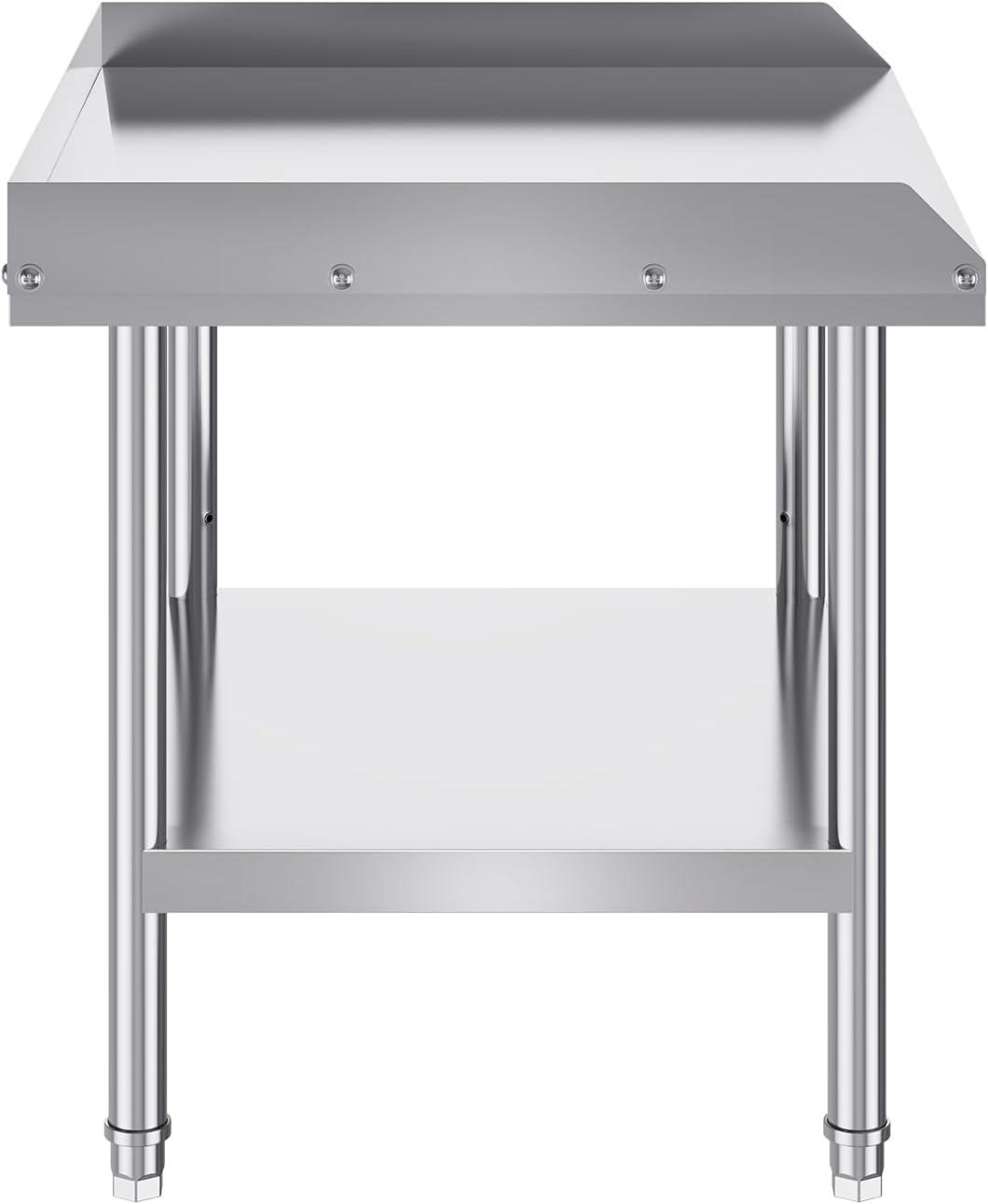 VEVOR VEVOR Stainless Steel 24'' H Work Table