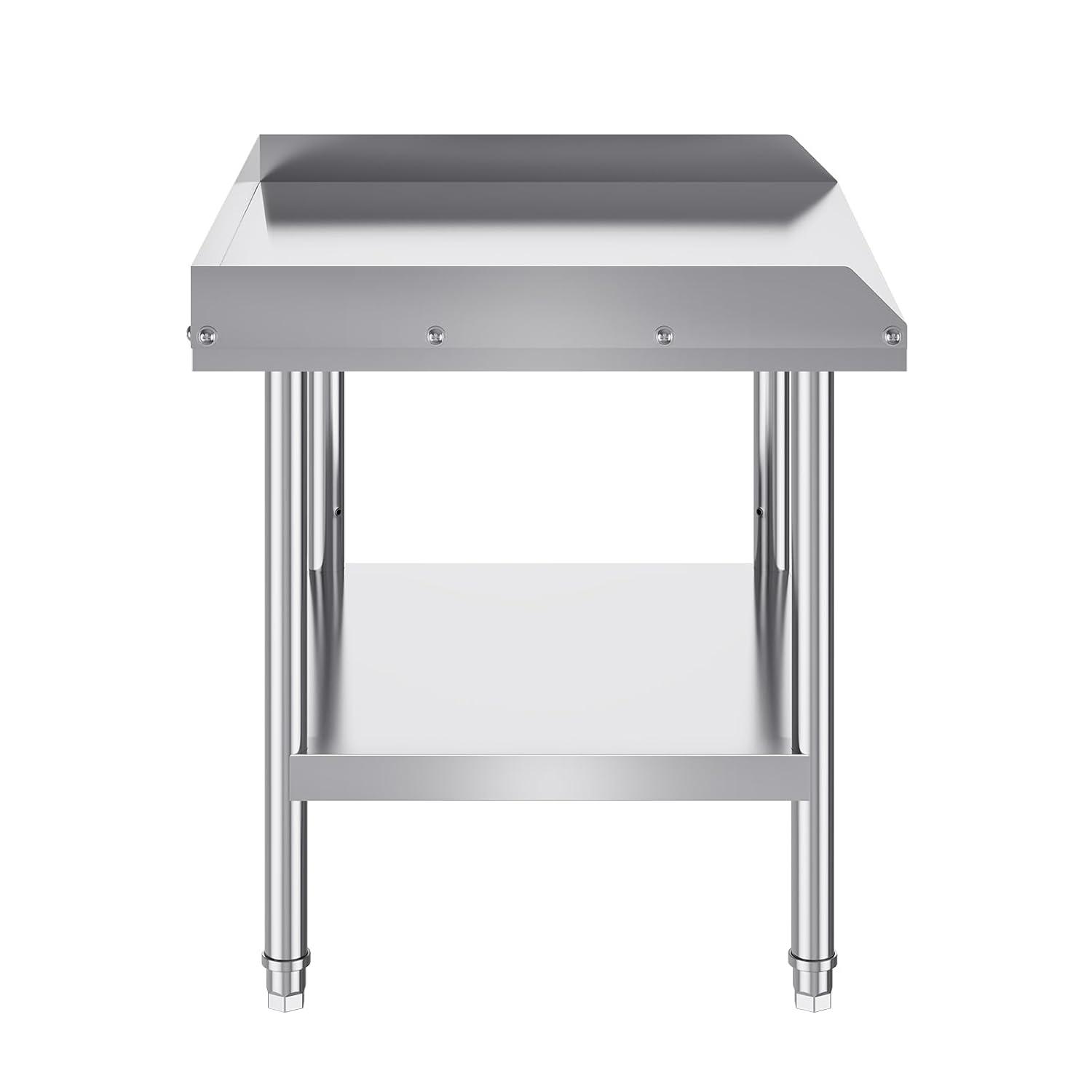 VEVOR VEVOR Stainless Steel 24'' H Work Table