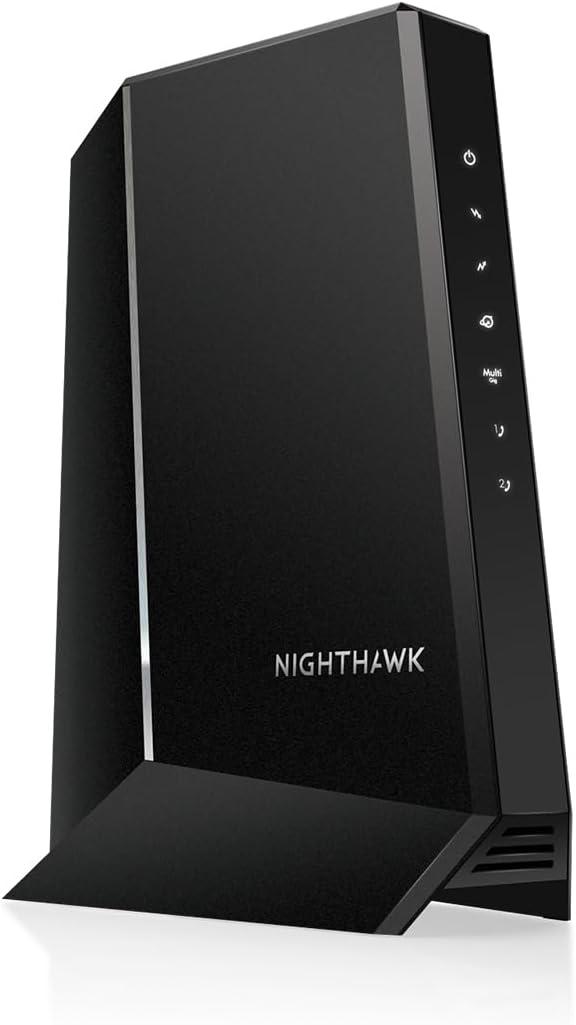 Netgear CM2050V-100NAR Nighthawk Multi-Gig 2.5Gbps Cable Modem for Xfinity Voice - Certified Refurbished