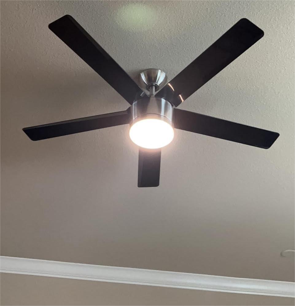 4.92'' LED Ceiling Fan Light Retrofit Kit, Ceiling Flush Light, Ceiling Fan Light Replacement Panel PCB 2200Lm 120V 18W (3CCT)