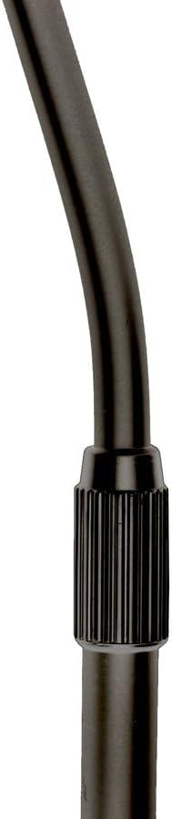 Monoprice 103022 5 lb. Capacity Speaker Stands - Black (Pair) Height Adjustable From About 26.8in to 43.3in