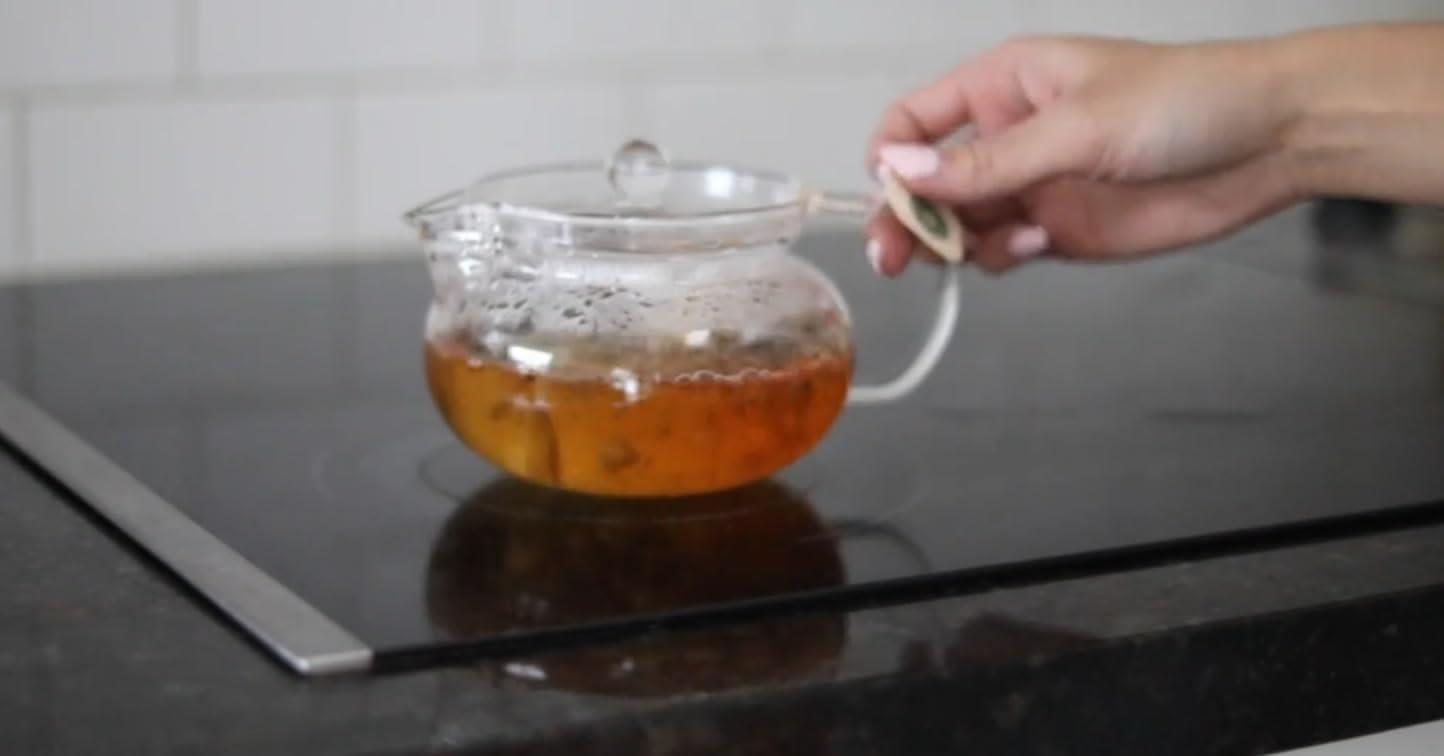 Teabloom 2-3 - CUP Clear Glass Dishwasher Safe Teapot