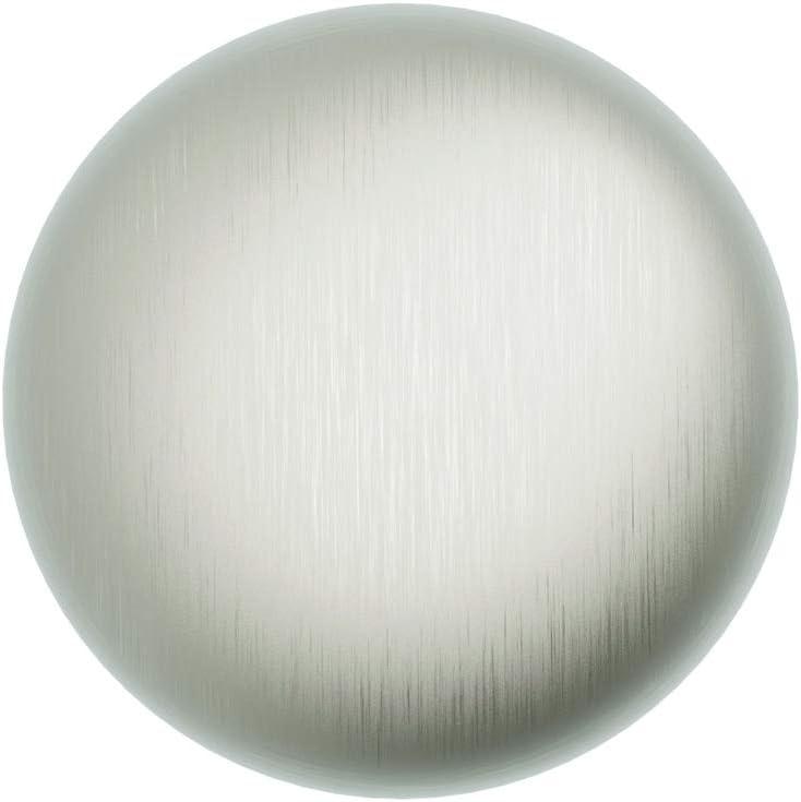 Hickory Hardware Heritage Designs Kitchen Cabinet Knobs, 1 1/8" Round Knob Pull for Doors, Drawers and Dressers (Set of 10)