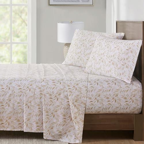 Madison Park Essentials 200 Thread Count Printed Cotton 200 Thread Count Printed 100% Cotton Sheet Set