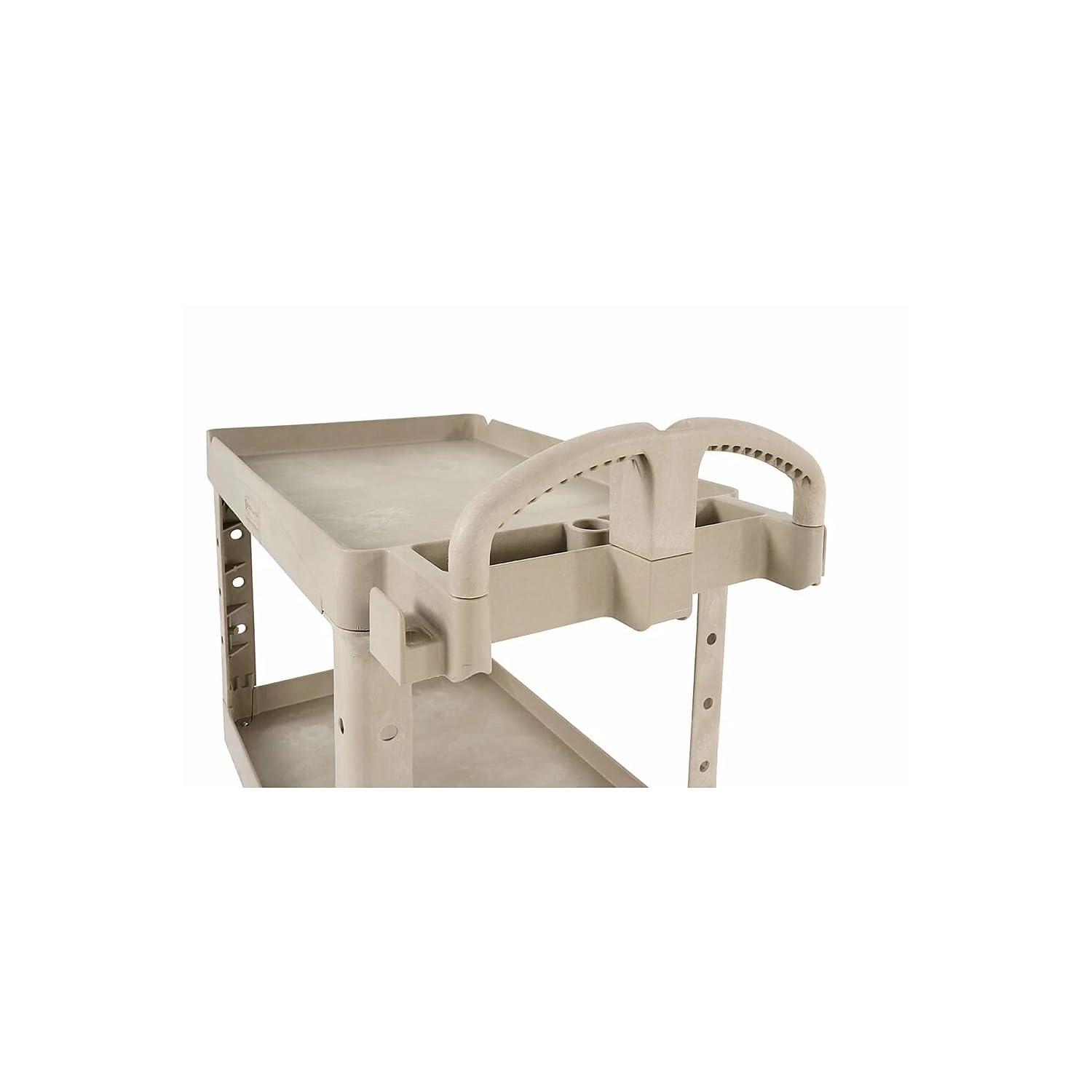 Rubbermaid® Commercial 32.2'' H x 25.9'' W Utility Cart with Wheels