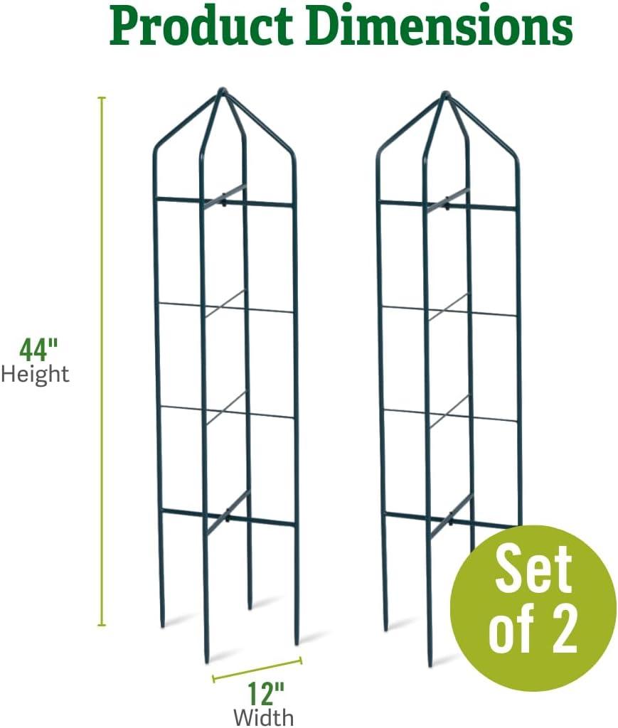 Corrigan Studio® Zenith Folding Garden Supports, Set of 2