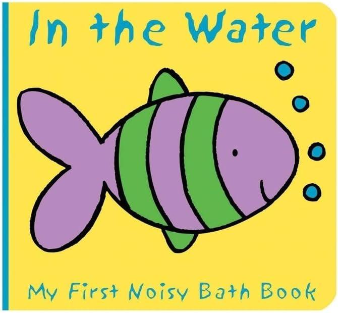 Animals in the Water - (My First Noisy Bath Books) by  Caroline Davis (Bath Book)