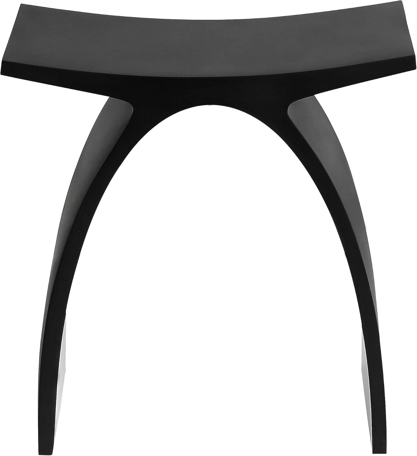 Ovale Solid Surface Accent Stool