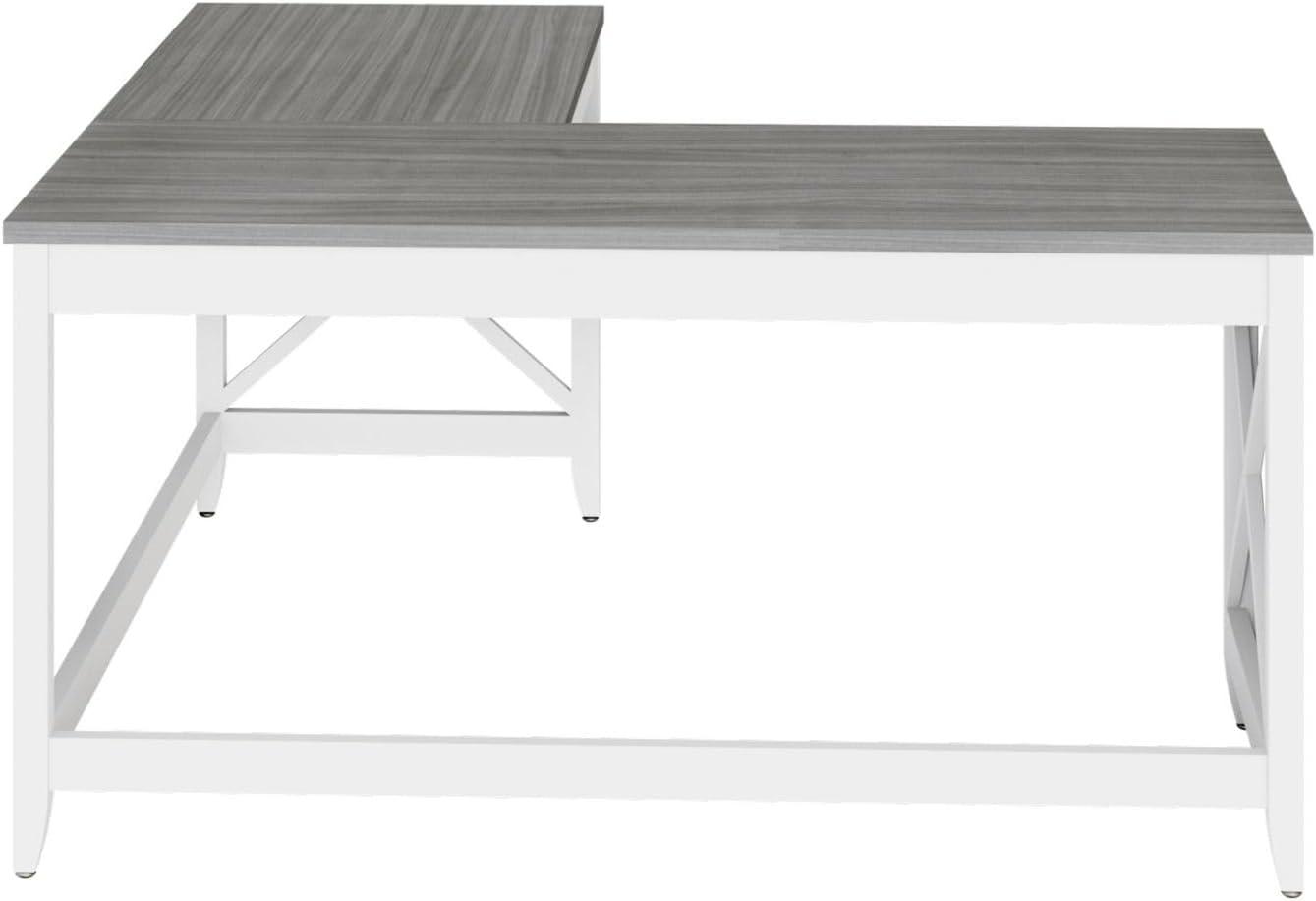Workspace by Alera® L-Shaped Writing Desk