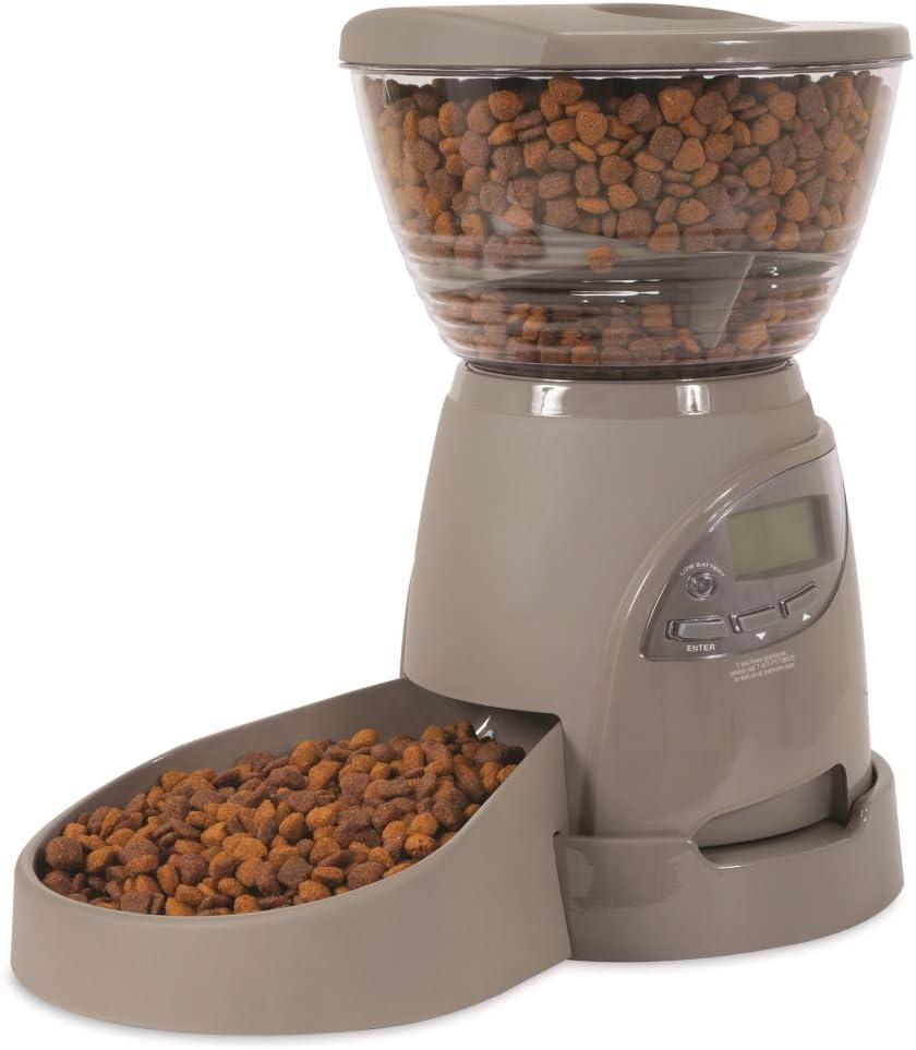 Petmate Portion Right Programmable Pet Feeder, 5 lbs, for Dogs and Cats