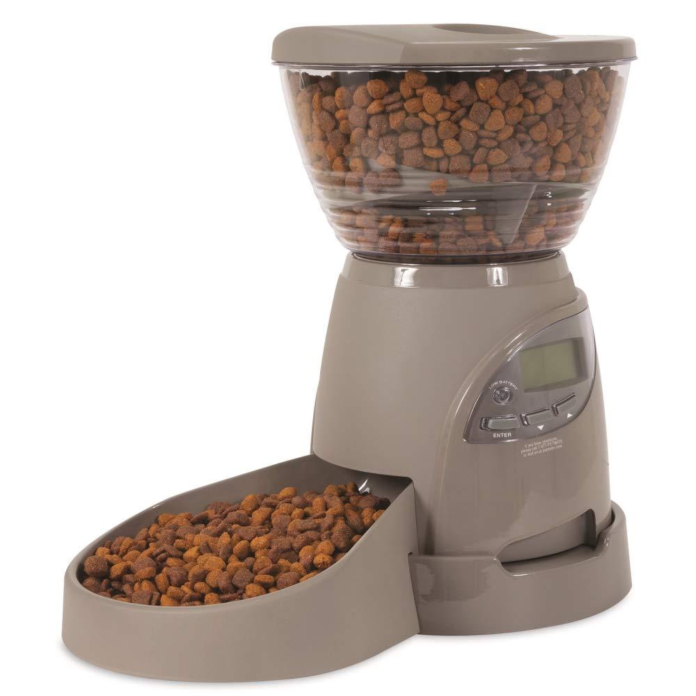 Petmate Portion Right Programmable Pet Feeder, 5 lbs, for Dogs and Cats