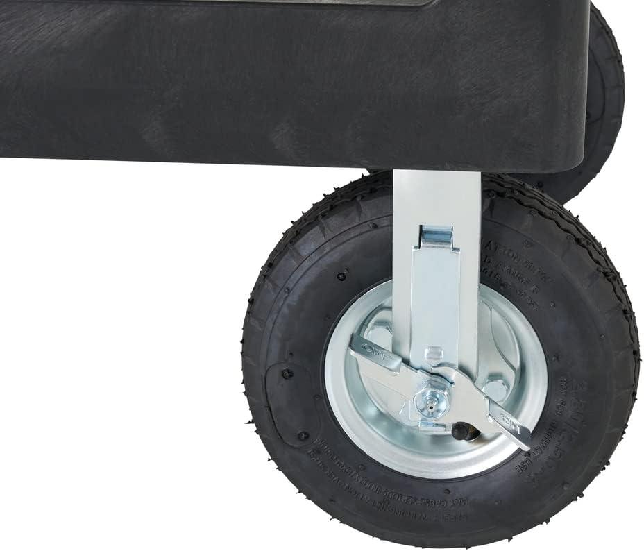 Rubbermaid Utility Cart HD 2 Shelf 16"X30" #647399