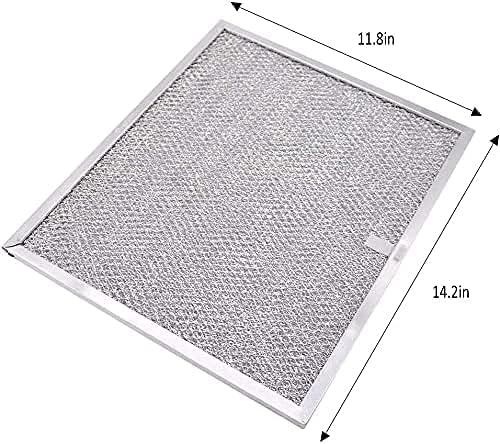 Range Hood Filter Replace 99010299 11-3/4" x 14-1/4" x 3/8" For NuTone Allure WS1 QS2 and Broan QS1 30" Range Hoods BPS1FA30 (2 Pack)