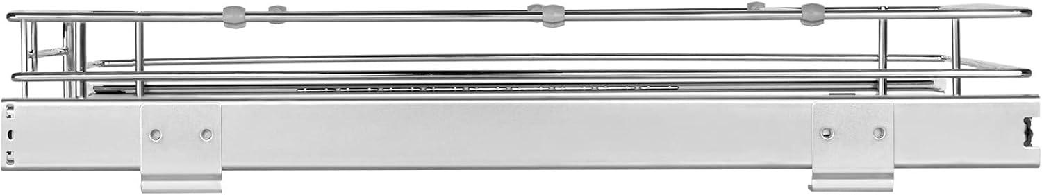 Chrome-Plated Steel Pull Out Cabinet Organizer, 12" x 17"