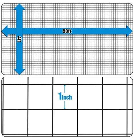 Fencer Wire Fencer Wire 16 Gauge Black Vinyl Coated Welded Wire with Mesh Size 1.5” x 1.5”, Multiple Sizes